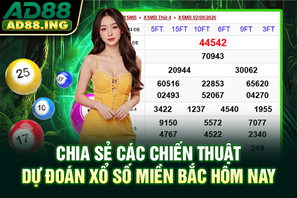 Chia sẻ các chiến thuật dự đoán xổ số miền Bắc hôm nay